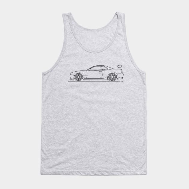 Skycar B Tank Top by garistipis